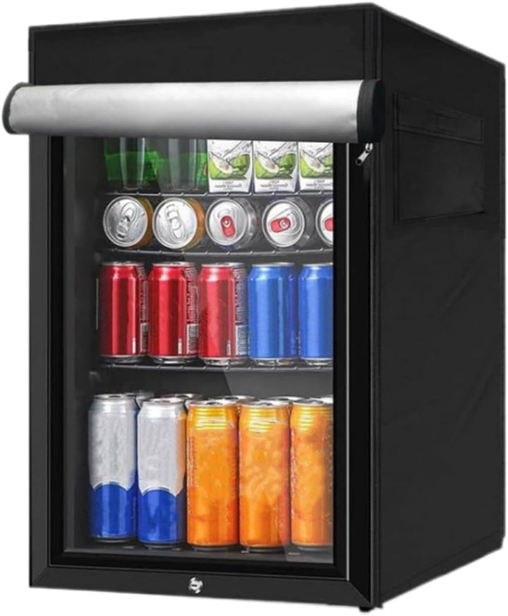 Upright Kühlschrank Abdeckung für Aussen, 210D Wasserdichter 100% Schutz, Outdoor Gefrierschrank Abd