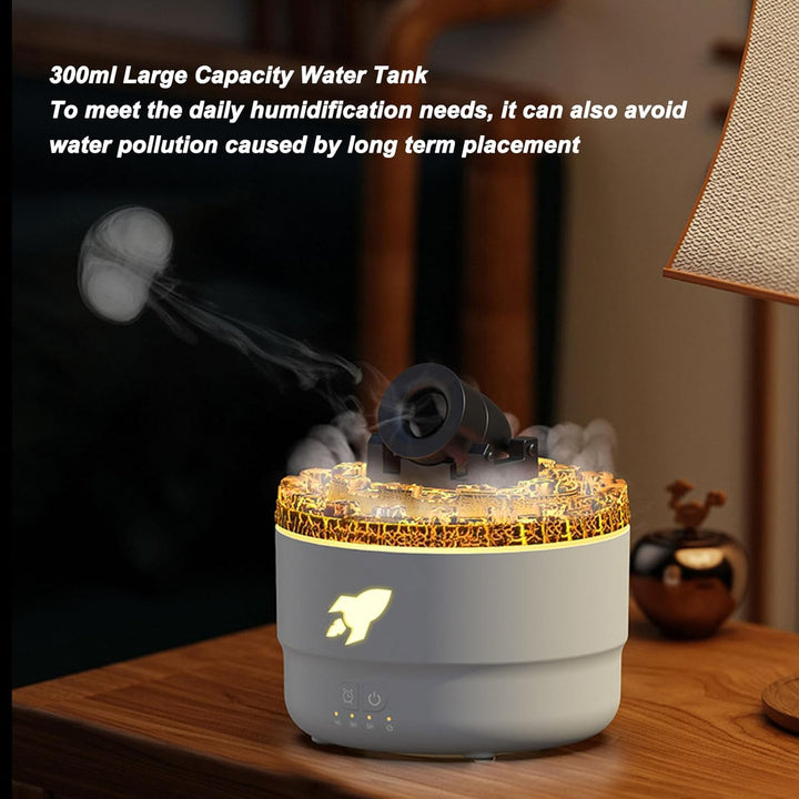 Cannon Luftbefeuchter mit Timer für Schlafzimmer, Cannon Blast Aromatherapie-Luftbefeuchter-Diffusor