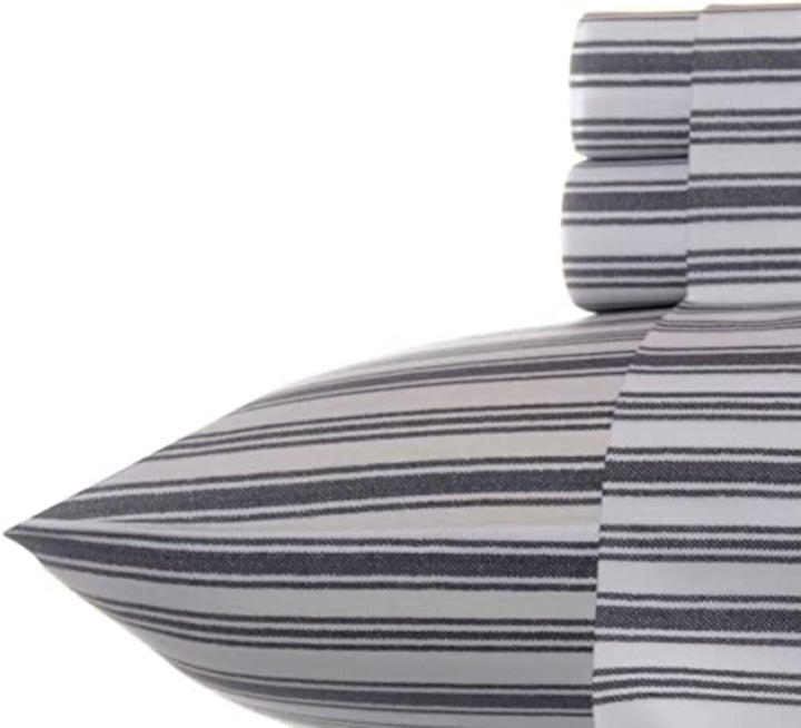 Nautica - Perkal-Kollektion – Bettwäsche-Set – 100% Baumwolle, knackig und kühl, leichte und feuchti