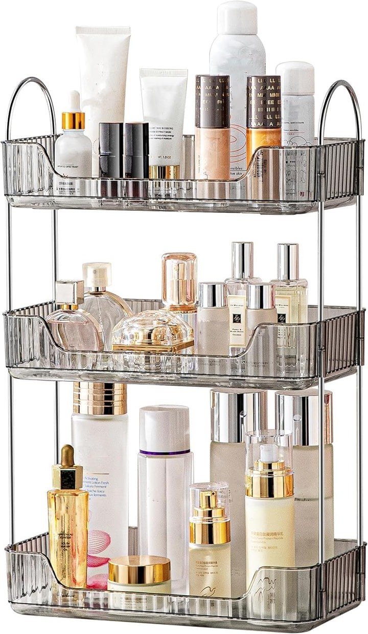 Make up Organizer, Kosmetik Organizer, Beauty Organizer, Hautpflege Organizer für Badezimmer (3 Schi