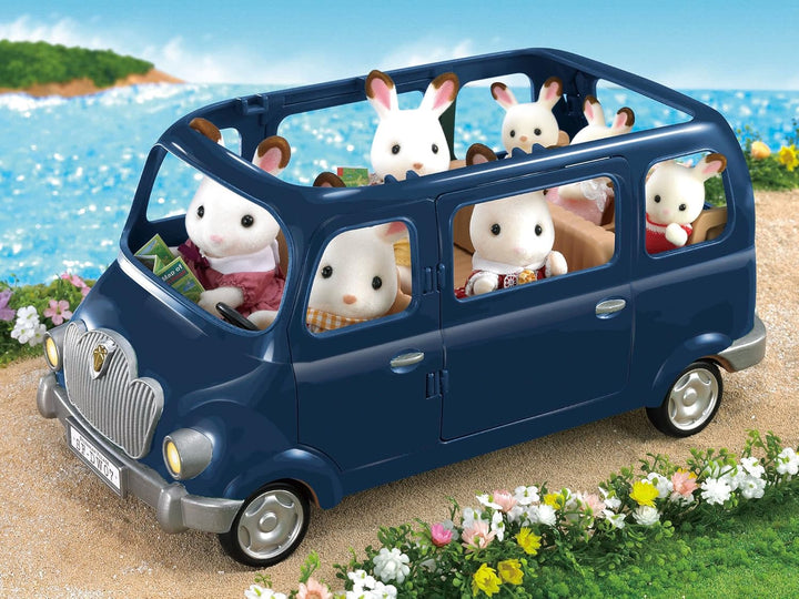 Sylvanian Families 5274 Familien-Siebensitzer - Puppenhaus Auto Spielset