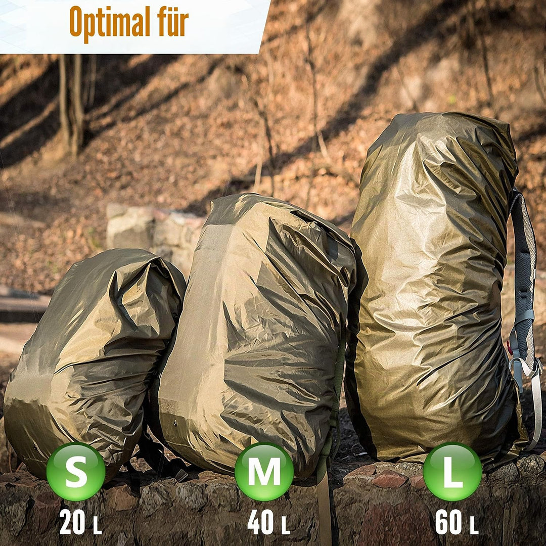 M-Tac Wasserdichter Regenschutz für Wandern, Camping, Reisen, S