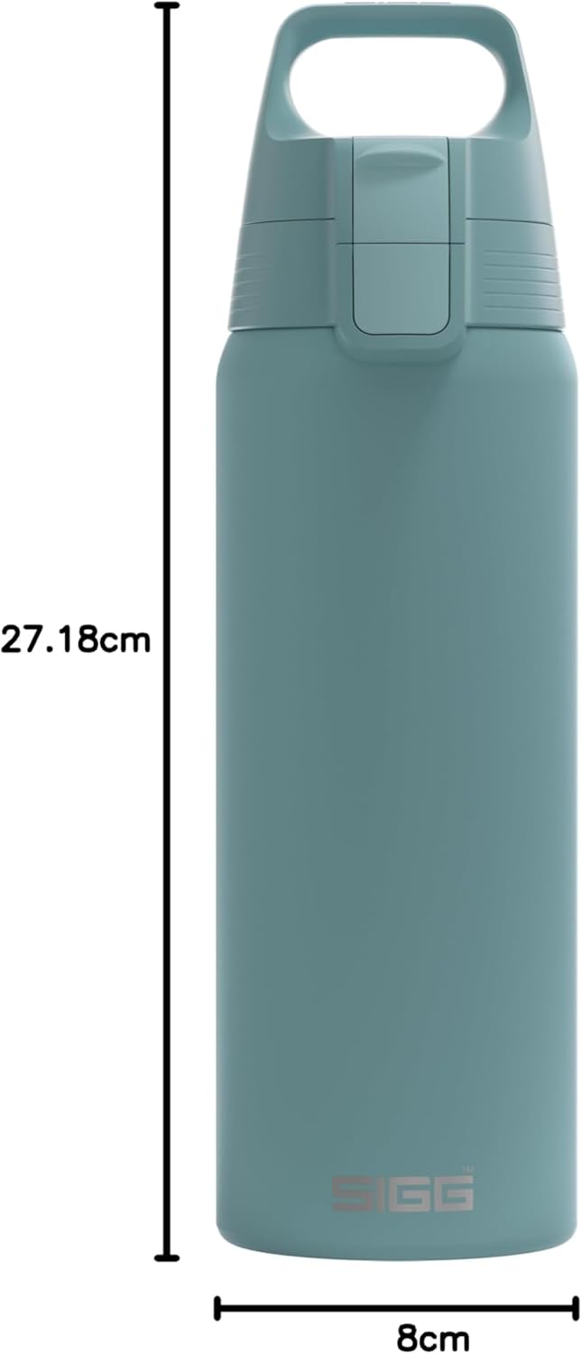 SIGG - Edelstahl Trinkflasche - Shield ONE - Für Kohlensäurehaltige Getränke Geeignet - Auslaufsiche