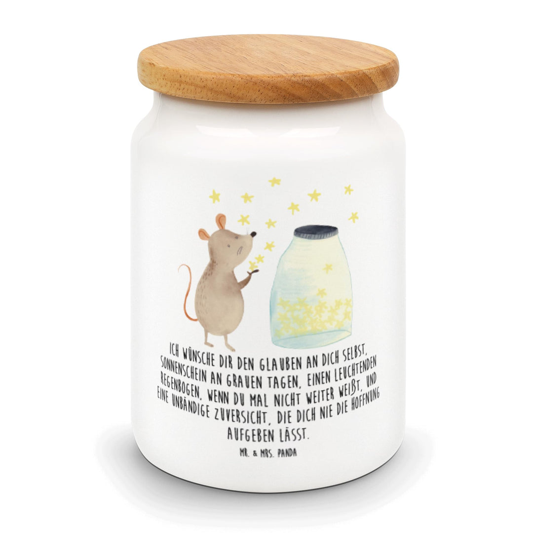 Mr. &amp; Mrs. Panda bonbondose Maus Sterne - Geschenk, Geburtstag, Taufe, Lebensmittelbehälter, Träume,