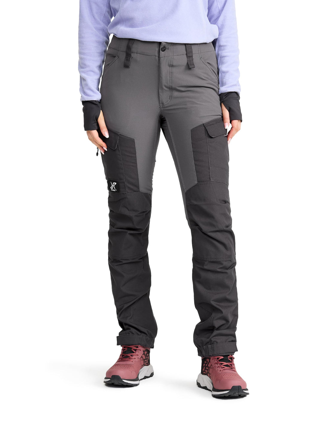 RevolutionRace Damen RVRC GP Pants, Hose zum Wandern und für viele Outdoor-Aktivitäten S Grau, S Gra