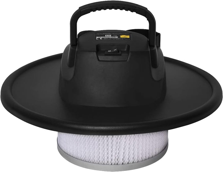 VONROC Aschesauger 1600W – 20L Behälter – 3m Netzkabel – Für Kamin, Barbecue en Werkstatt