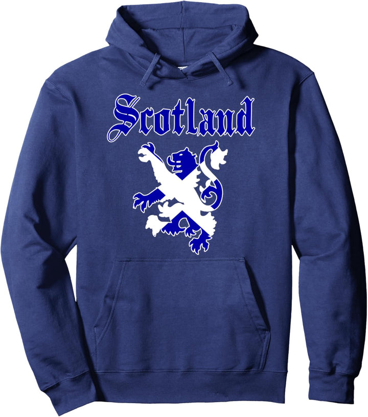 Scotland Rampant Lion UK Scotland Gift Scottish Pullover Hoodie