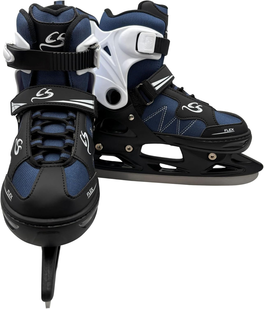 Cox Swain verstellbare Schlittschuhe Frosty, Eislaufschuhe für Kinder, Jugendliche und Erwachsene bi