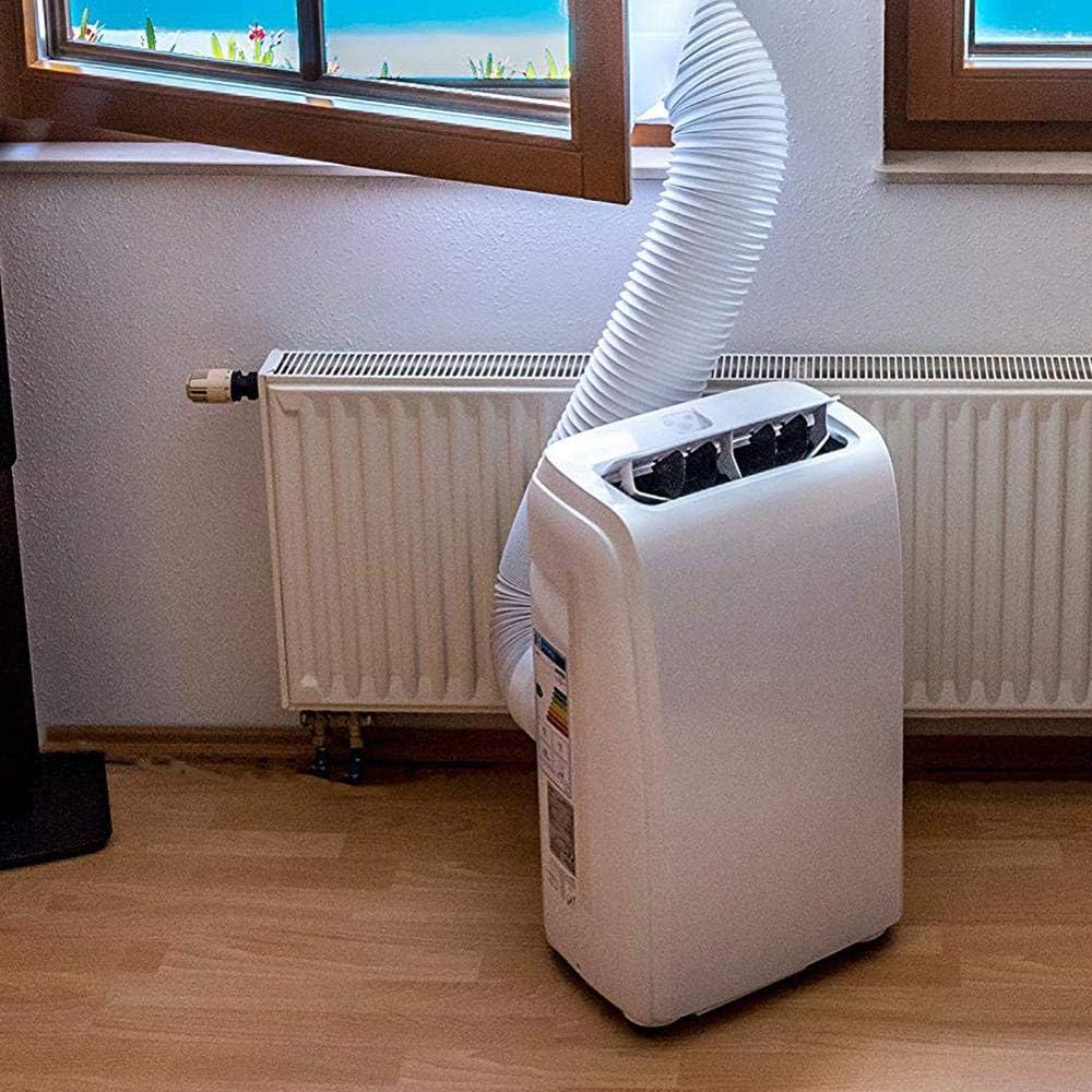 Bysameyee Tragbarer Klimaanlage Schlauch, flexibler mit 150mm Durchmesser 200cm Länge, AC-Abluftschl