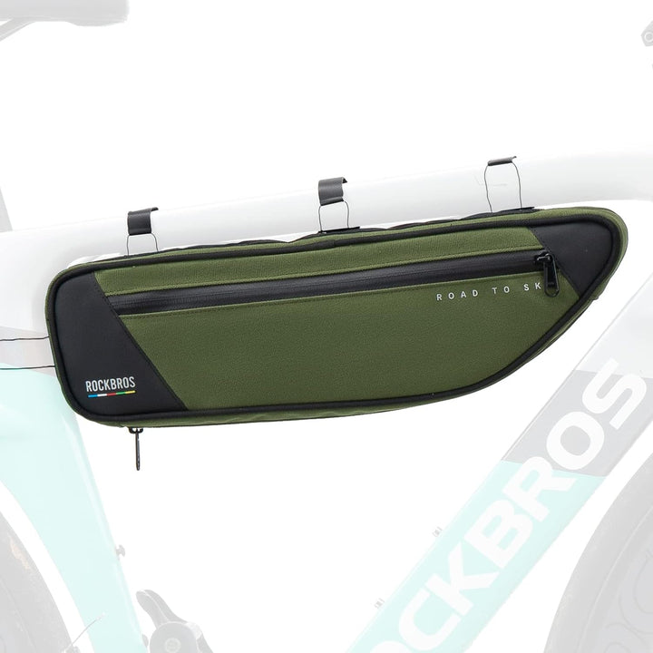 ROCKBROS Road-to-Sky Fahrrad Rahmentasche Reflektierende Wasserabweisende Fahrradtasche für Rahmen 2