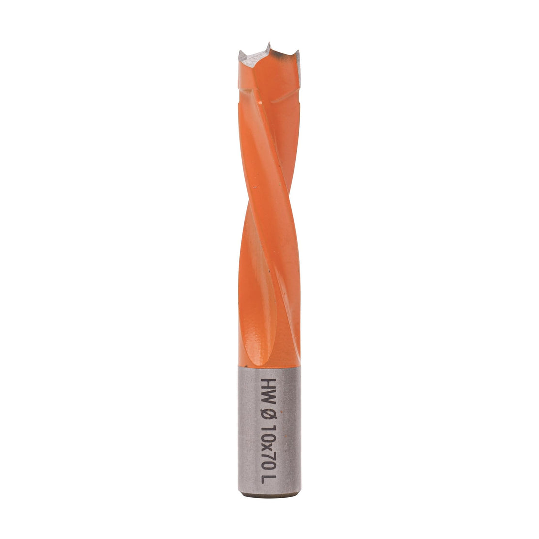 ENT 22326 Dübelbohrer HW, Schaft (S) 10 mm, Durchmesser (D) 10 mm, NL 43 mm, SL 20 mm, L 70 mm, Link