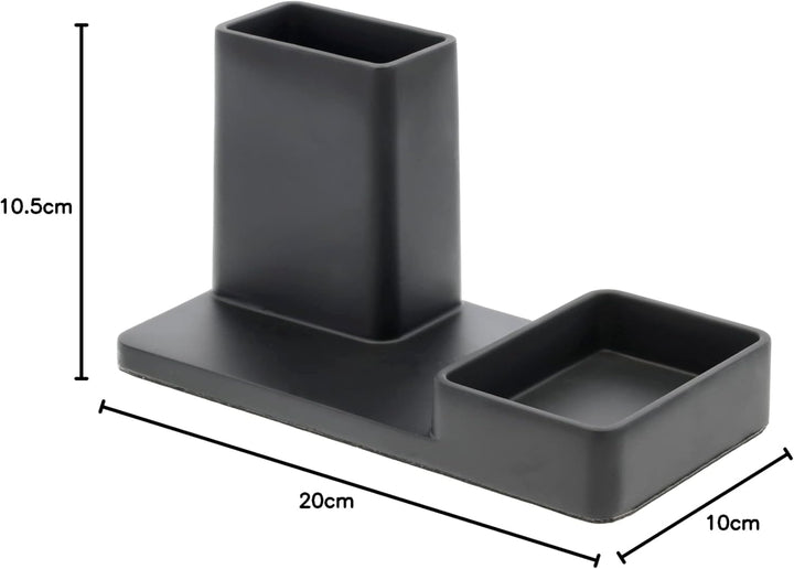 Zone Denmark, Stiftehalter Schreibtisch, Stiftebecher, Schreibtischorganizer, 20 x 10 x 10,5 cm, Sch