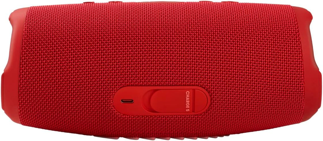 JBL CHARGE 5 - Tragbarer Bluetooth-Lautsprecher mit IP67-Wasserschutz und USB-Ladeanschluss - Rot Ro