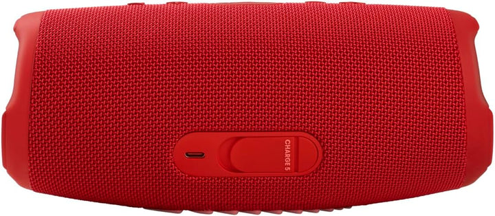 JBL CHARGE 5 - Tragbarer Bluetooth-Lautsprecher mit IP67-Wasserschutz und USB-Ladeanschluss - Rot Ro