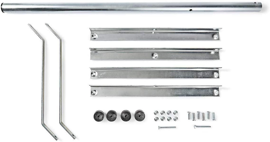 Nedis - Satellit Ständer Balcon - 1 x 50 x 50 x - Stahl 1 x 50 x 50 cm Silber, 1 x 50 x 50 cm Silber