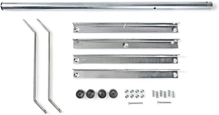 Nedis - Satellit Ständer Balcon - 1 x 50 x 50 x - Stahl 1 x 50 x 50 cm Silber, 1 x 50 x 50 cm Silber