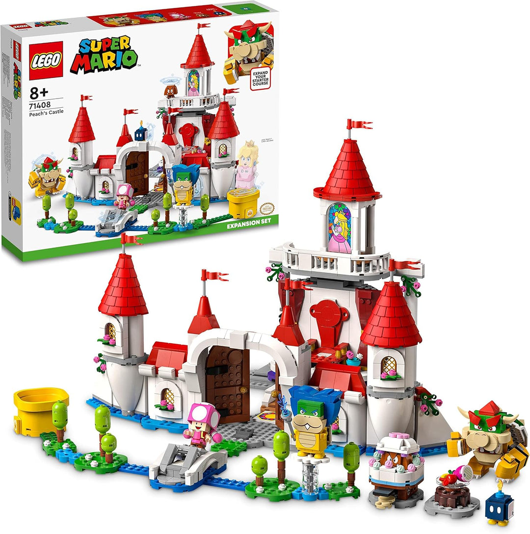 Lego 71408 Super Mario Pilz-Palast – Erweiterungsset, Spielzeug zum kombinieren mit Starterset, Zeit