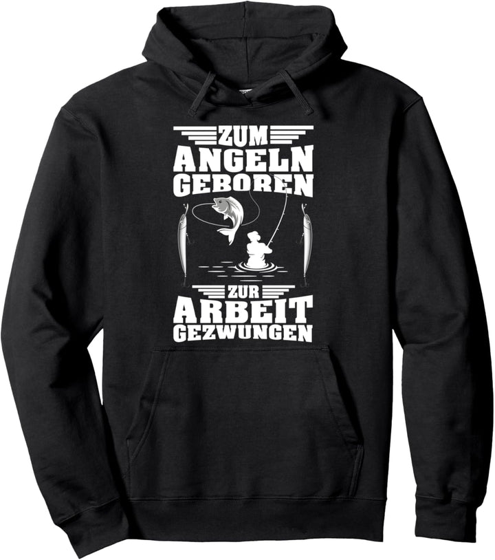 Angler T-Shirt Lustig Arbeit Fisch Shirt für Angler Geschenk Pullover Hoodie
