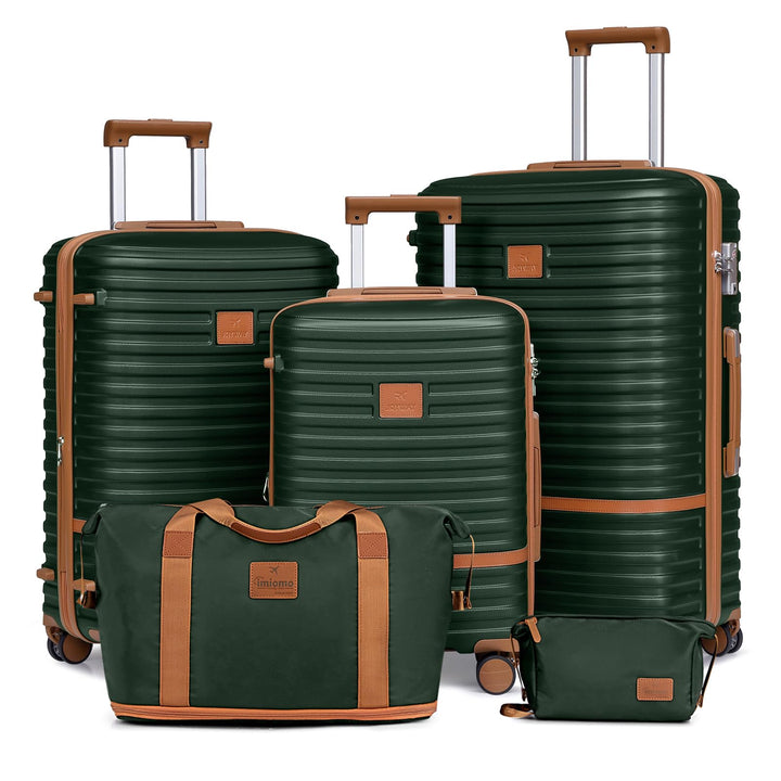 Joyway Koffer Reisekoffer von ABS Hartschalen Erweiterbar Trolley Kofferset mit TSA Schloss und 4 Ro