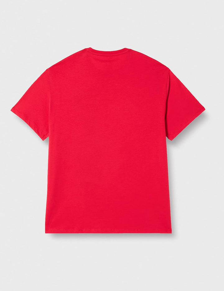 Armani Exchange Herren Seitlichem Logo T-Shirt, Lipstick Red