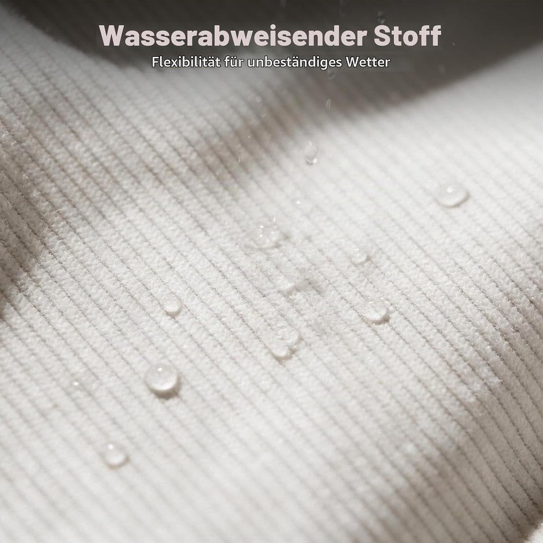 Cord Rucksack, Laptop Rolltop Rucksack für Herren &amp; Damen Mit Diebstahlsichere Reissverschluss, Erwe