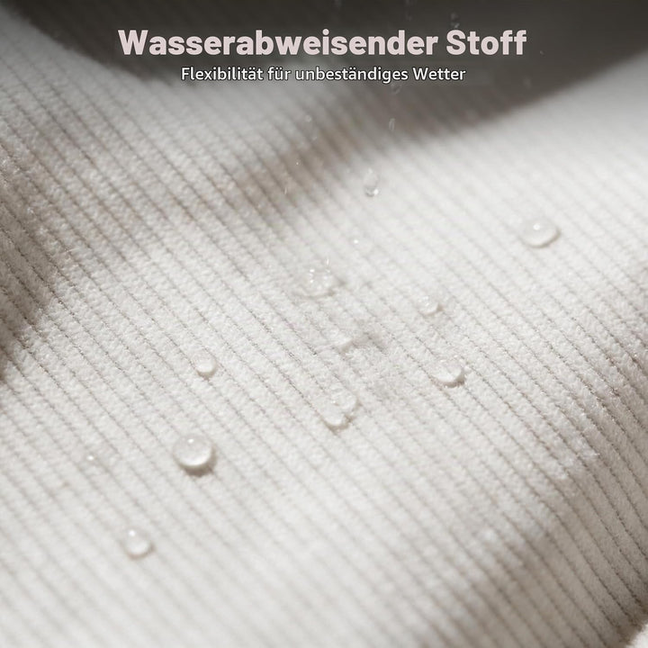 Cord Rucksack, Laptop Rolltop Rucksack für Herren &amp; Damen Mit Diebstahlsichere Reissverschluss, Erwe