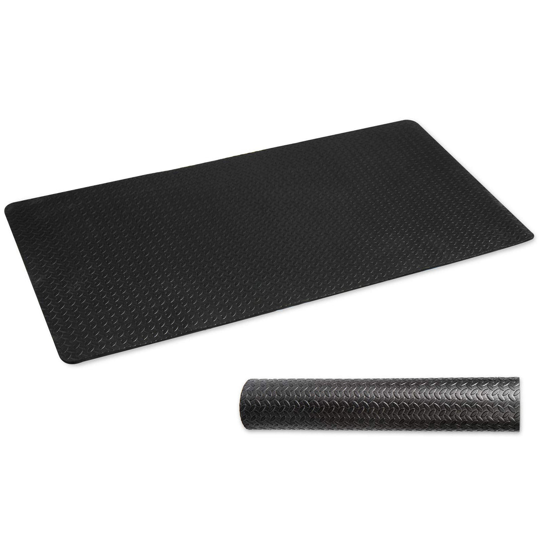 CCLIFE Bodenschutzmatte Fitness Fitnessgerät Unterlegmatte Rutschfeste, EVA-Matte 118x58x0,7cm