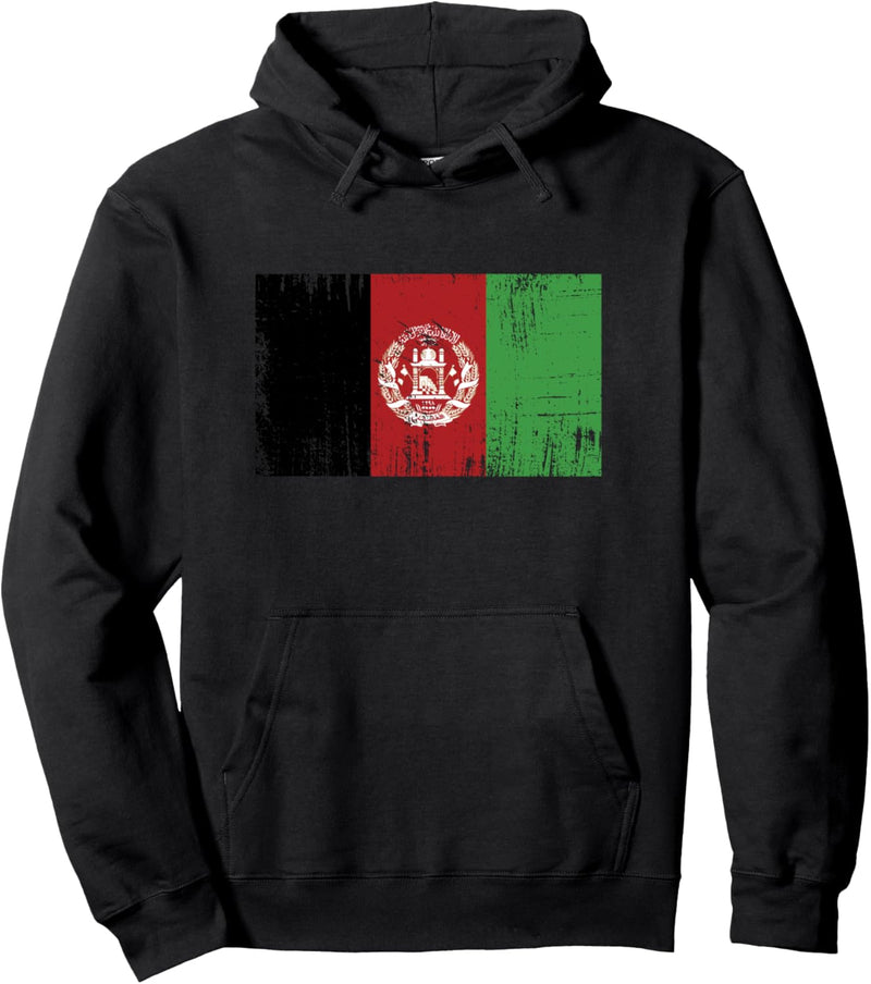 Afghanistan Flagge Afghanische Fahne Geschenk Fussball-Fan Pullover Hoodie