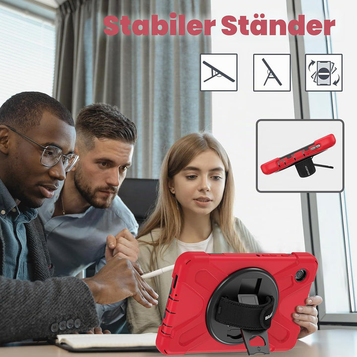 BRAECN für Samsung Galaxy Tab A9 Hülle 8,7 Zoll 2023 SM-X110/X115/X117, Stossfeste Robuste Tragbare
