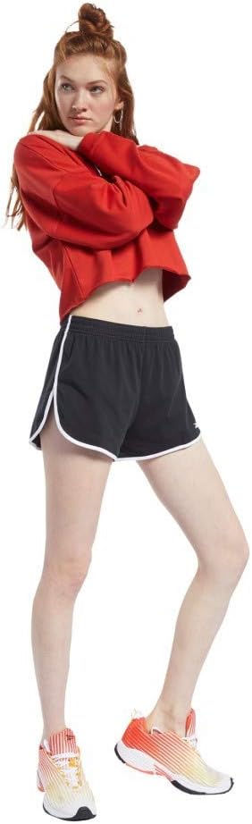 Reebok Wor Yt Q2 Slit Short M Schwarz