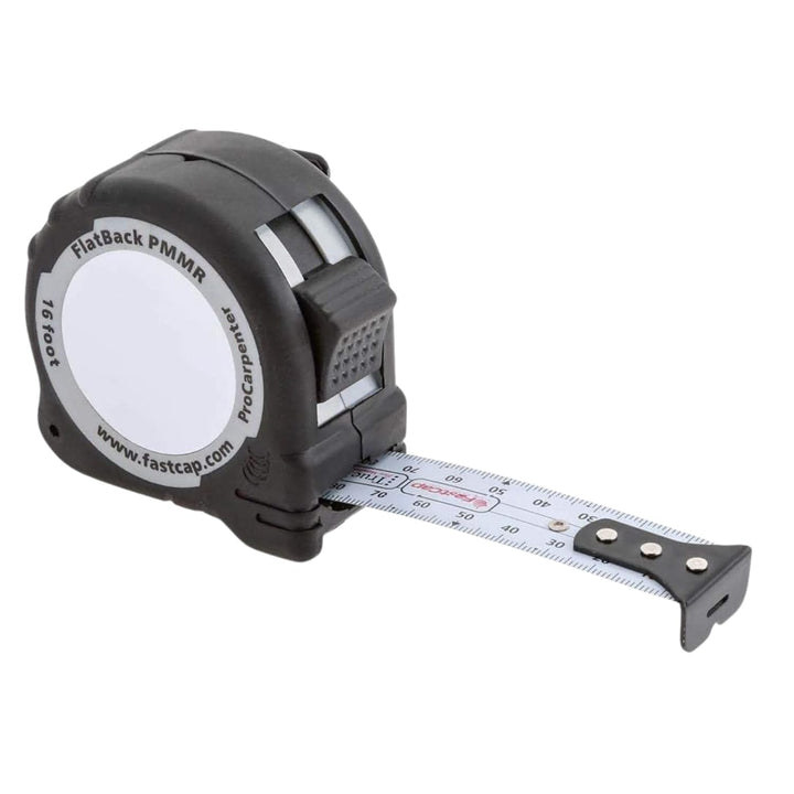 Fastcap PMMR-FLAT16 Flatback 16 PMMR ProCarpenter, Rollmassband, ca. 5 m (16 Fuss), mit metrischer S