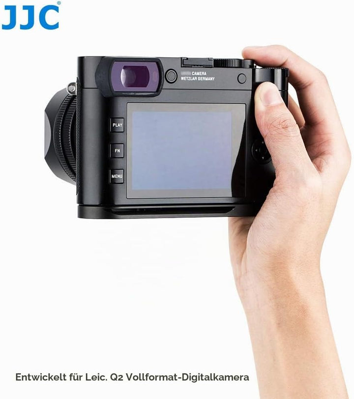 JJC Arca-Typ Kamera Handgriff für Leica Q2 Vollbild-Kompaktkamera Ersetzt Leica 19540 Hand-Griff Ver
