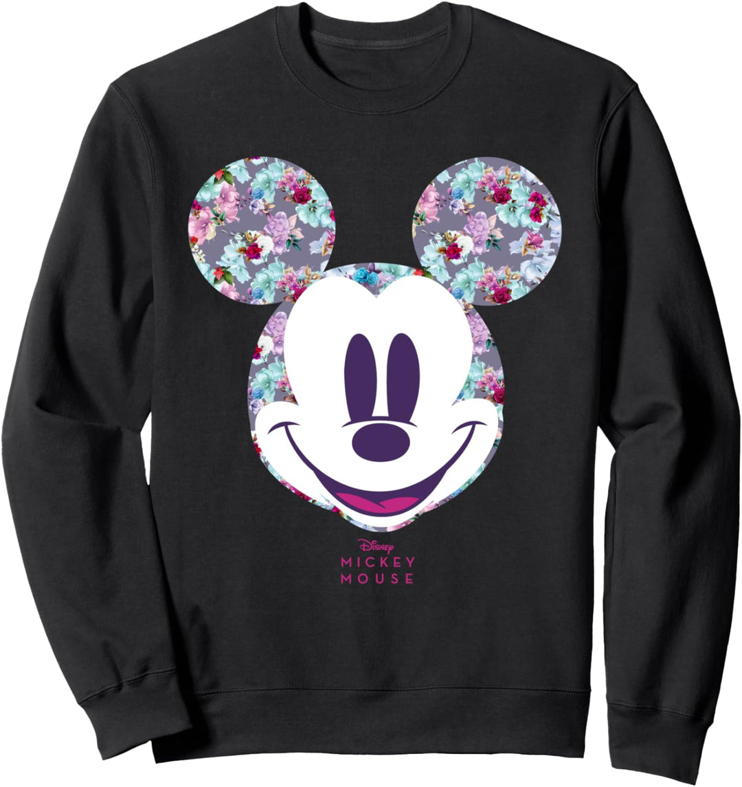 Disney Year of the Mouse Floral Mickey April Sweatshirt