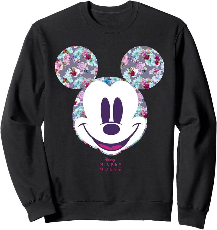 Disney Year of the Mouse Floral Mickey April Sweatshirt