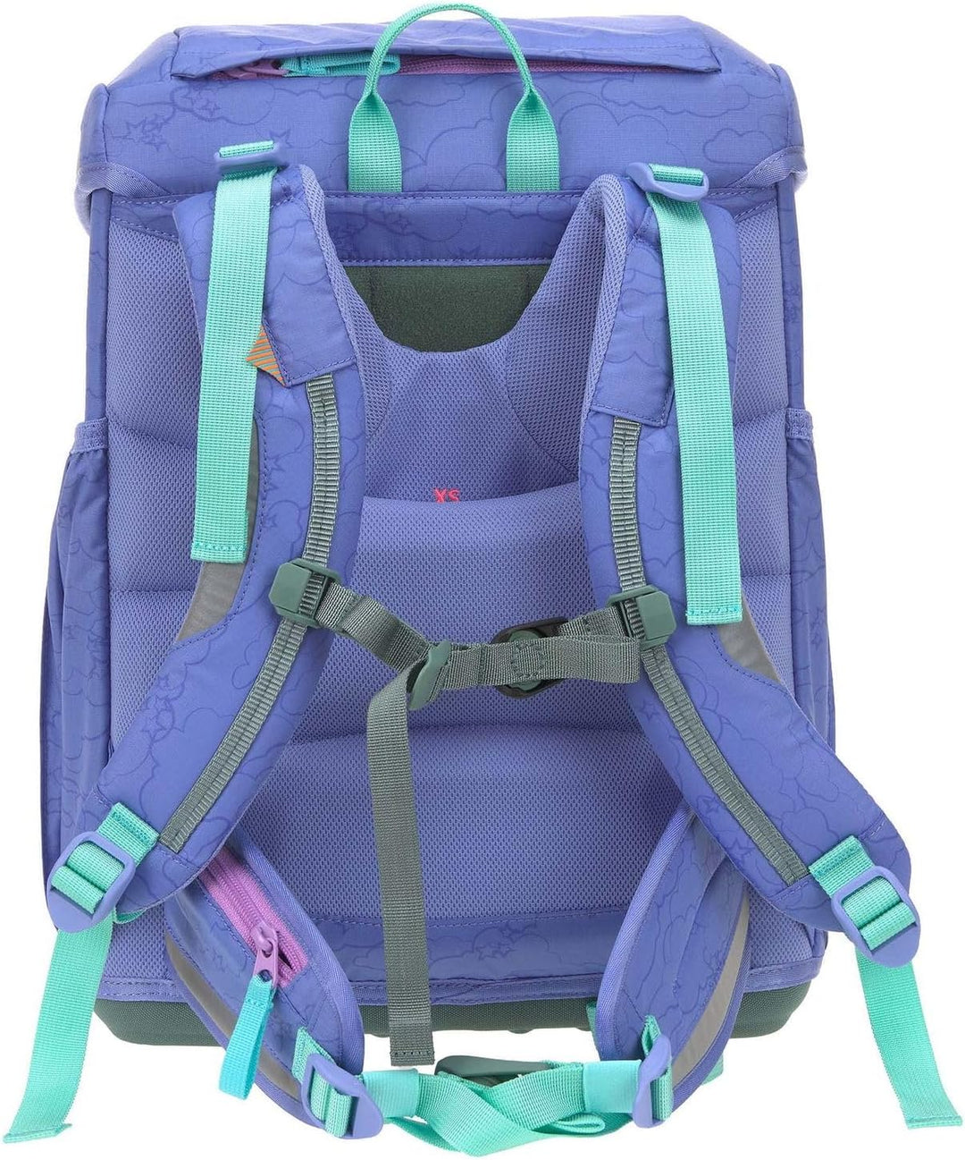 LÄSSIG Schulranzen Regenhülle Light Unique School Set 7-teilig Cloud lilac violett