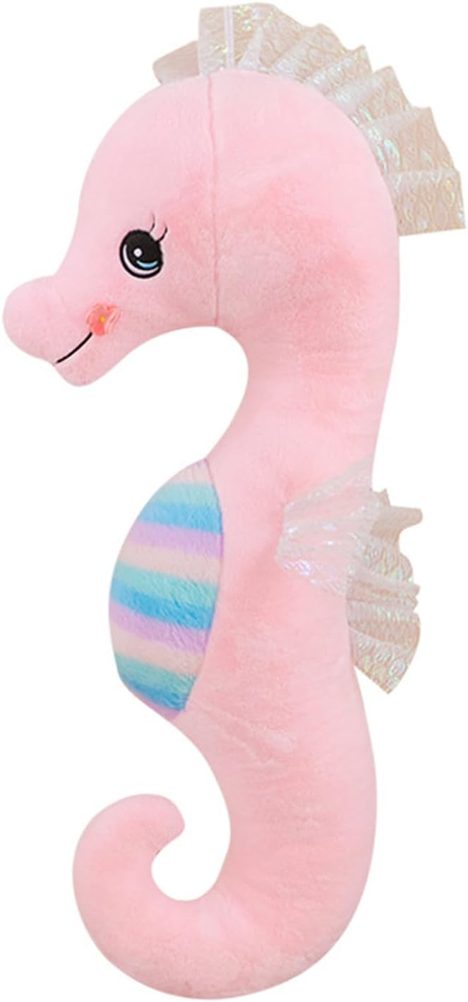 Seepferdchen Kuscheltier Süsse Seepferdchen Plüschtier Stofftier, Weiches Seepferdchen Kissen Gesche