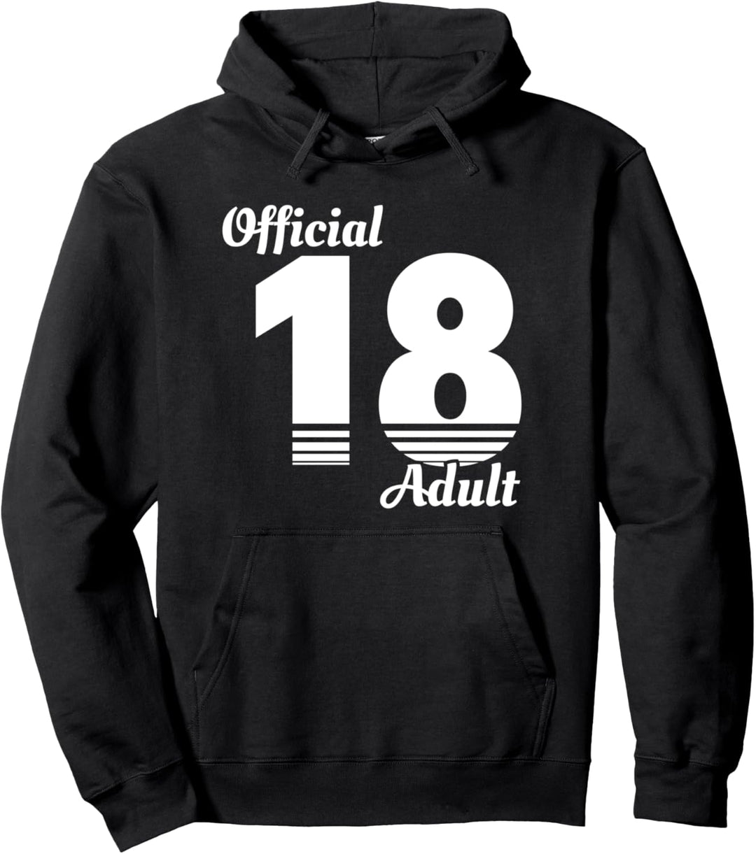18. Geburtstag Volljährig 2002 Geboren 18 Jahre Alt Geschenk Pullover Hoodie