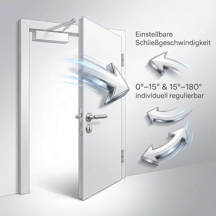 Obentürschliesser Dormakaba TS 72 - RAL9016