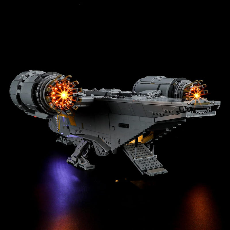 BRIKSMAX 75331 Led Licht für Lego The Razor Crest - Compatible with Lego Star Wars Bausteinen Modell