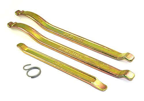 Buzzetti - Profi-Hebel-Set zur Demontage von Reifen, 2 x 350 mm, 1 x 240 mm