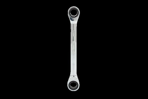KS Tools 503.4504 GEARplus Doppel-Ratschenringschlüssel, 12x13mm, Farbe, 12x13mm
