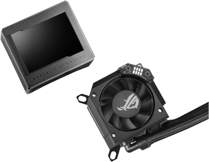 ASUS ROG Ryujin III 240 ARGB All-in-One-Flüssigkeits-CPU-Kühler mit 3,5-Zoll-LCD, Asetek-Pumpe der 8