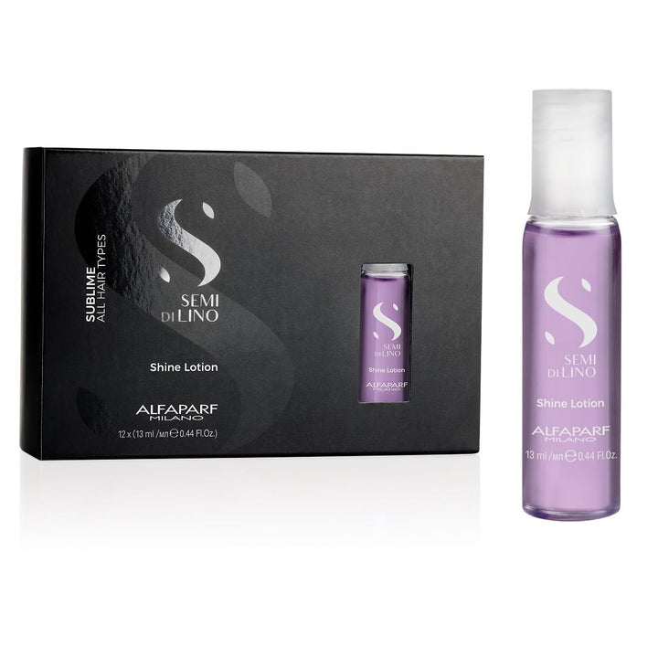 Alfaparf Milano Semi Di Lino Sublime Shine Lotion 12x13ml Único Schwarz, PF016452, 156 ml