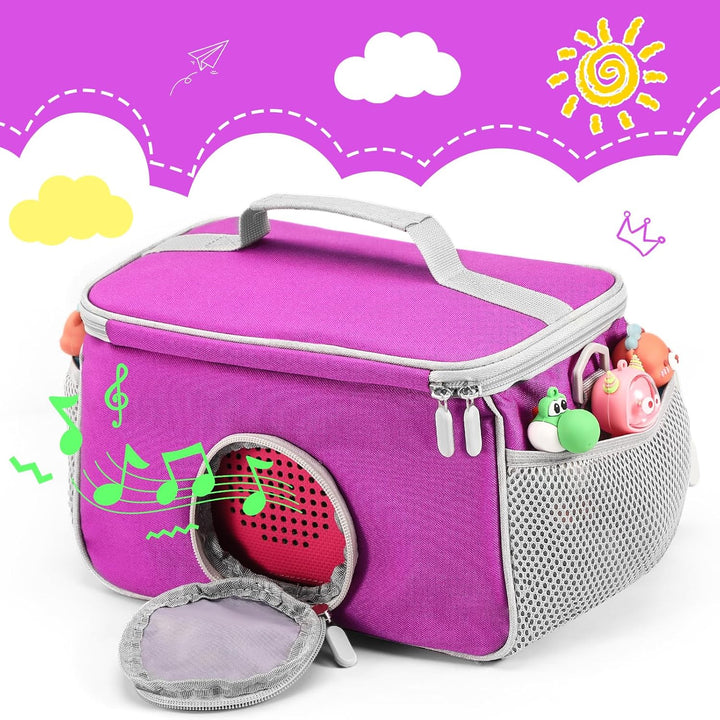 Tragetasche Hülle für Tonies Toniebox Starter Set und Tonies Figur, Kopfhörer, Ladestation und Sonst