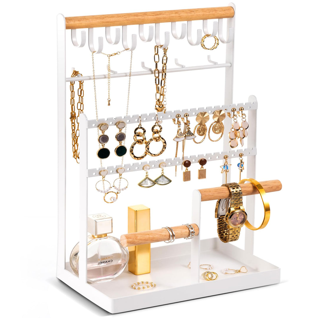 ProCase Schmuckständer Schmuckhalter für Ohrring Ohrstecker Ketten Schmuck Organizer Jewelry Ständer