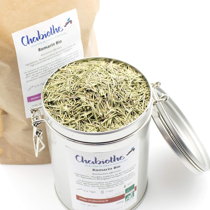 BIO getrocknete Rosmarinblätter 200g - Chabiothé - in Frankreich angebaut