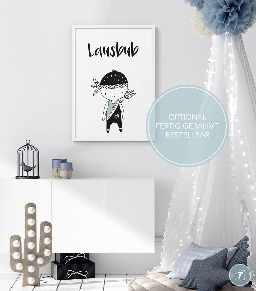 Papierschmiede® Kinderposter in A3, Wanddeko für Kinderzimmer oder Spielecke, Geschenk für Jungen, W