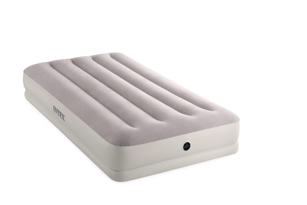 Intex 64177E Dura-Beam Standard Prestige Mid-Rise Luftmatratze: Fiber-Tech – Twin Size – Quickfill U