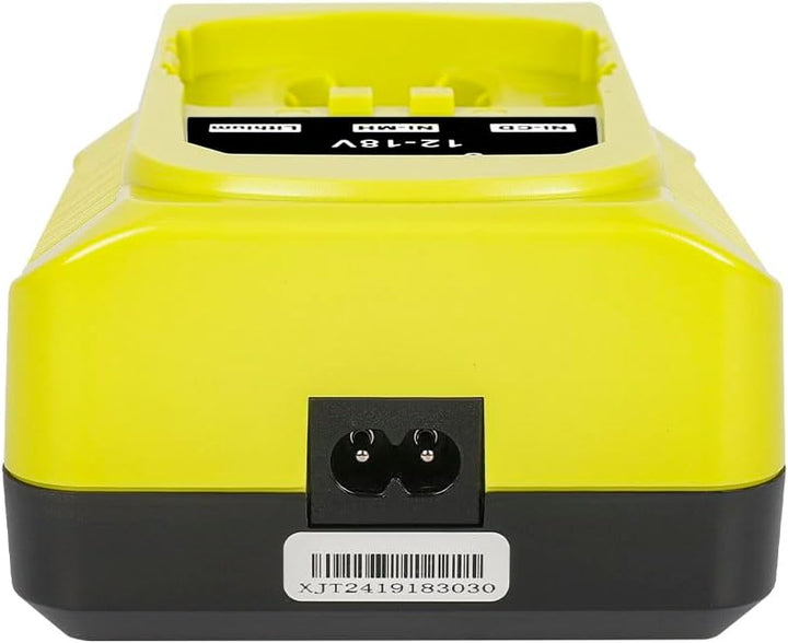 P117 Ersatz-Ladegerät Kompatibel mit RYOBI 12V-18V Li-Ion-NI-CD NI-Mh Akku P100 P102 P103 P105 P106