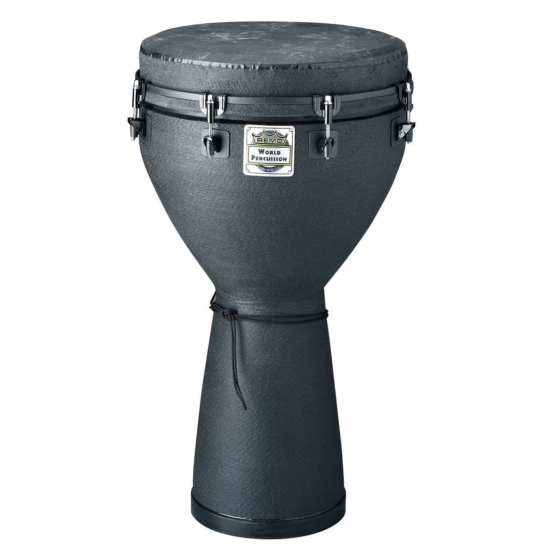 Remo DJ-0012-BE African Collection Djembe 12 x 24" Black Earth, 12 x 24" Black Earth